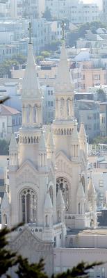 Saints Peter and Paul Church from Coit Tower