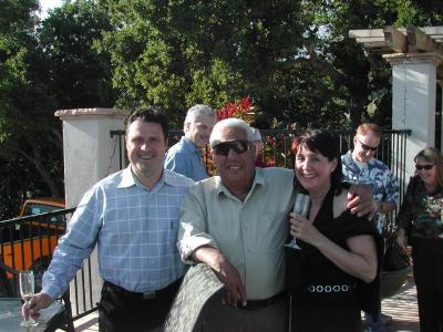 Andy, Jayne and Dad (George)