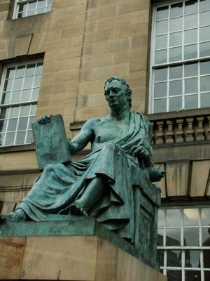 David Hume statue