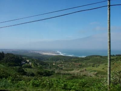 View of the Ocean from the Bus