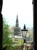 The Scott Monument from the Royal Mile