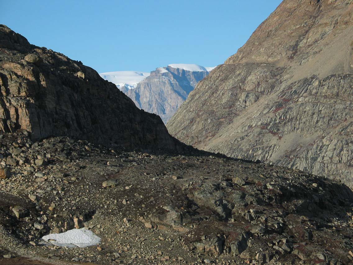 Perched Icecap Peeking