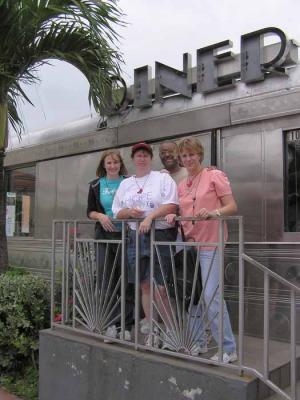 Outside the Diner