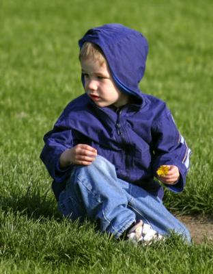 Boy in Grass
