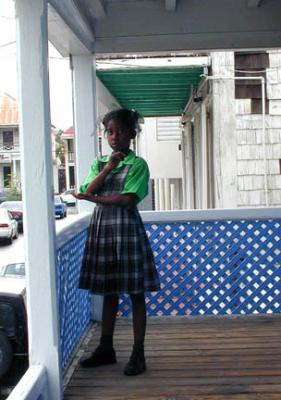 Girl at Gallery