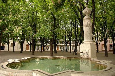 Brunnen beim Mnster