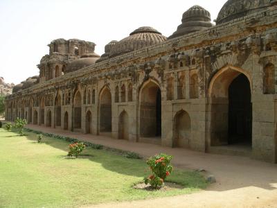 Hampi, Ruins - State Elephant Stables