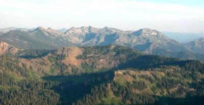 Looking East From the Top of The Black Marble Mountain