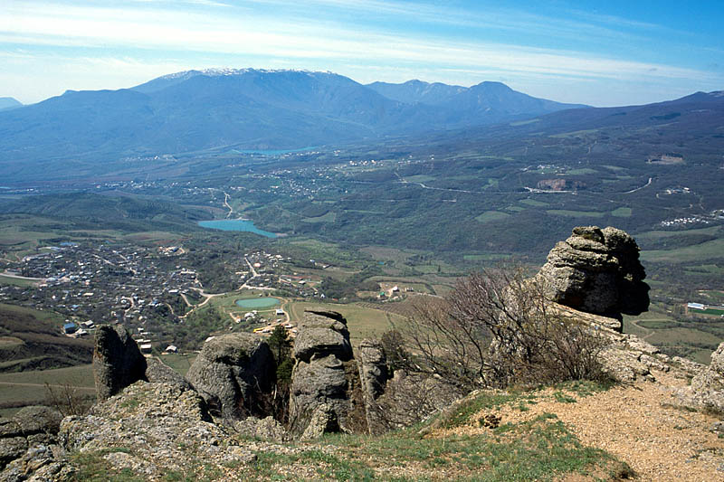 Chatyr-Dag mountain from Dimerji