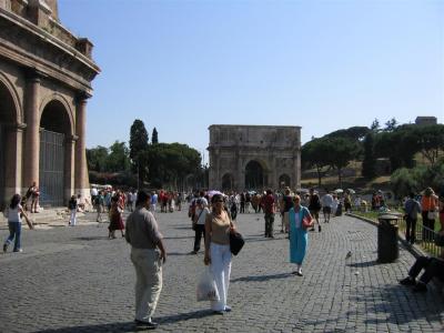 1 of 3 Arches of Triumph near Colosseum
