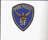 rare obsolete port police patch