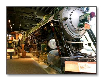 <b>Steam Locomotive</b><br><font size=2>Smithsonian American History Museum,<br>Washington, D.C.