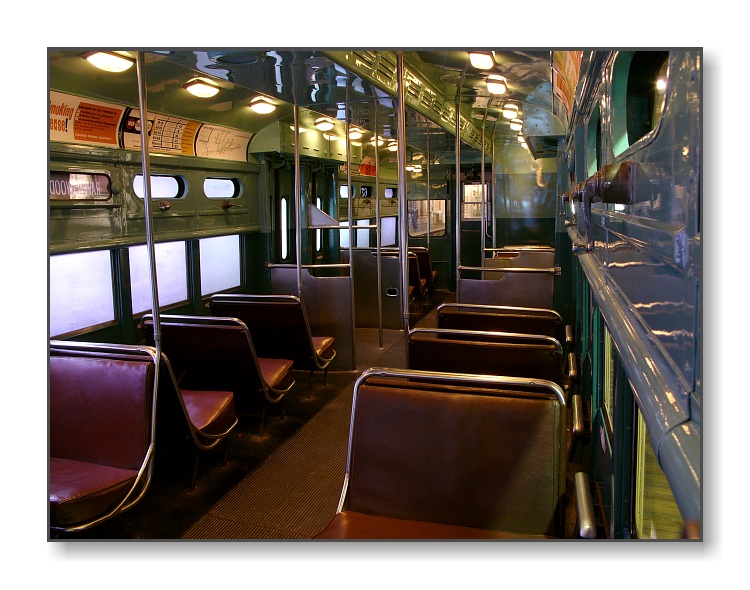 <b>Chicago Transit Authority Car (ca. 1959)</b><br><font size=2>Smithsonian American History Museum,<br>Washington, D.C.