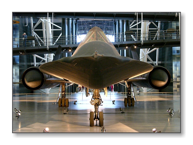 <b>Lockheed SR71 Blackbird</b><br><font size=2>Smithsonian Udvar-Hazy Center,<br>Virginia