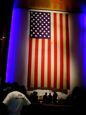 Flag that flew Over The Pentagon  9/12/2001