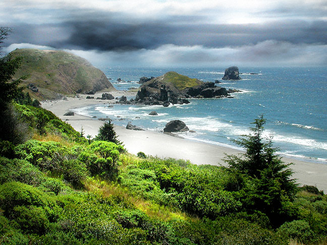 Lone Ranch Beach - View To The South