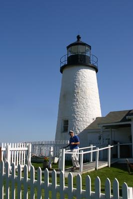 Lighthouse at Pemiquid Point
