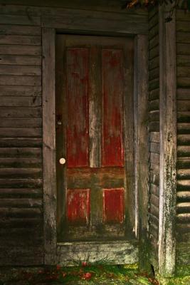 Old Door Painterly Effect
