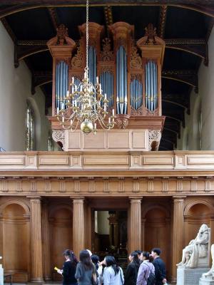 Trinity Chapel Organ from back