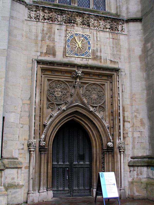 Cambridge University Church Place Thing