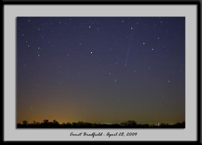 Comet Bradfield - April 28, 2004