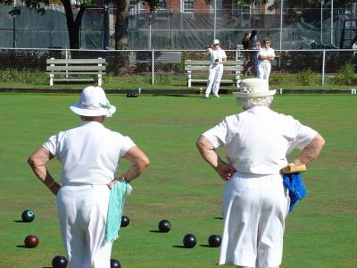 Lawn Bowling at Mont Royalby Nicolas St-Pierre 
