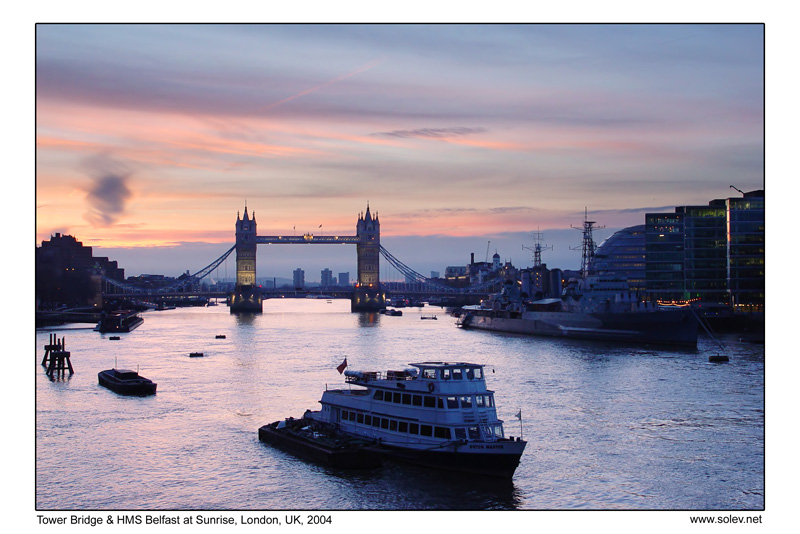 Tower Bridge Sunrise