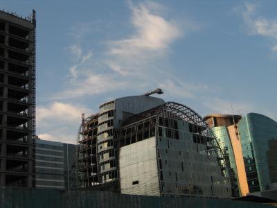 Beijing financial center construction site