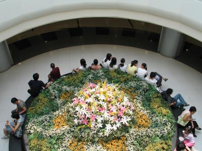 Beijing mall sitting area