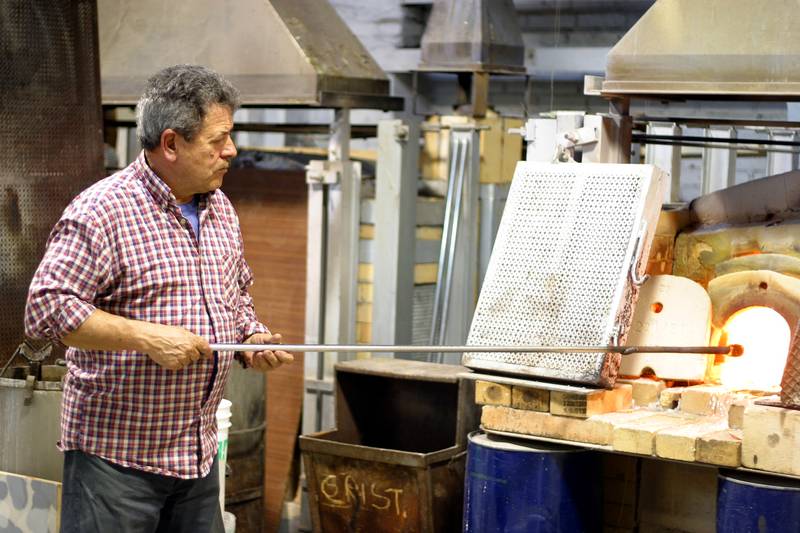 Murano glass factory