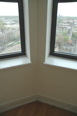 empty apartment windows