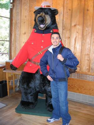 Max and the Mounted Bear.JPG