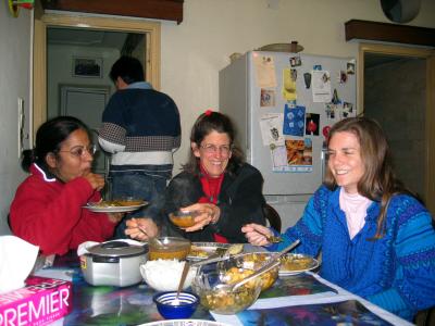 A home-cooked Indian meal!