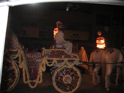 A wedding procession in Delhi