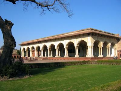 Diwani-Aam, where the emperor held court