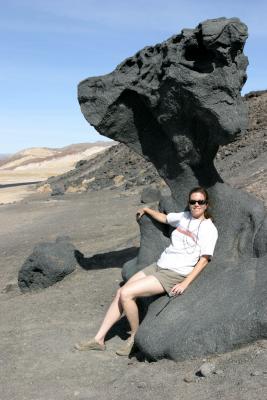 We found some cool lava