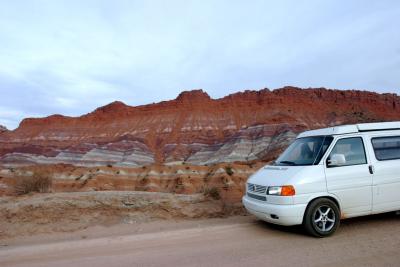 Returning to Paria Movie Set Campgroung