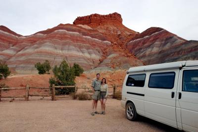 The happy couple in our campground