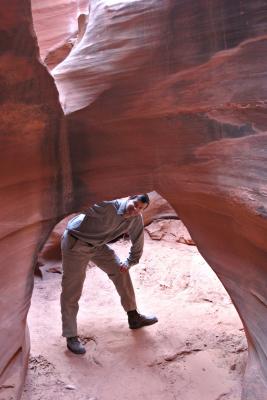 Jim in Rattlesnake Canyon