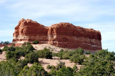 Colored rocks near Kayenta, Az
