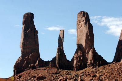 Monument Valley spires