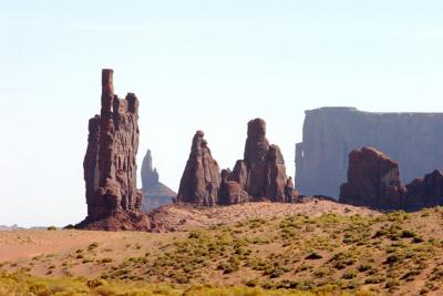 Monument Valley spires