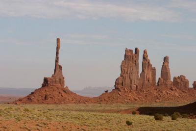 Monument Valley spires