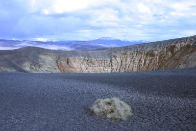 View of the crater