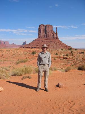 Jim, with Mitten Butte