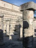 Chichen Itza columns