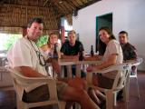Lunch at a small restaurant along the road