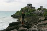 Adam by the ruins and the sea