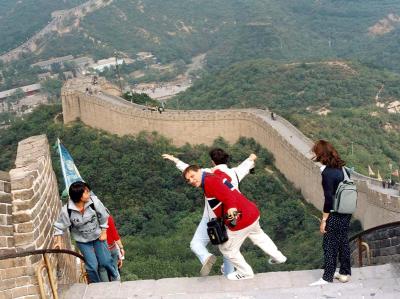 The Great Jump from the Great Wall