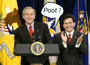 Bush Farts on Gonzales